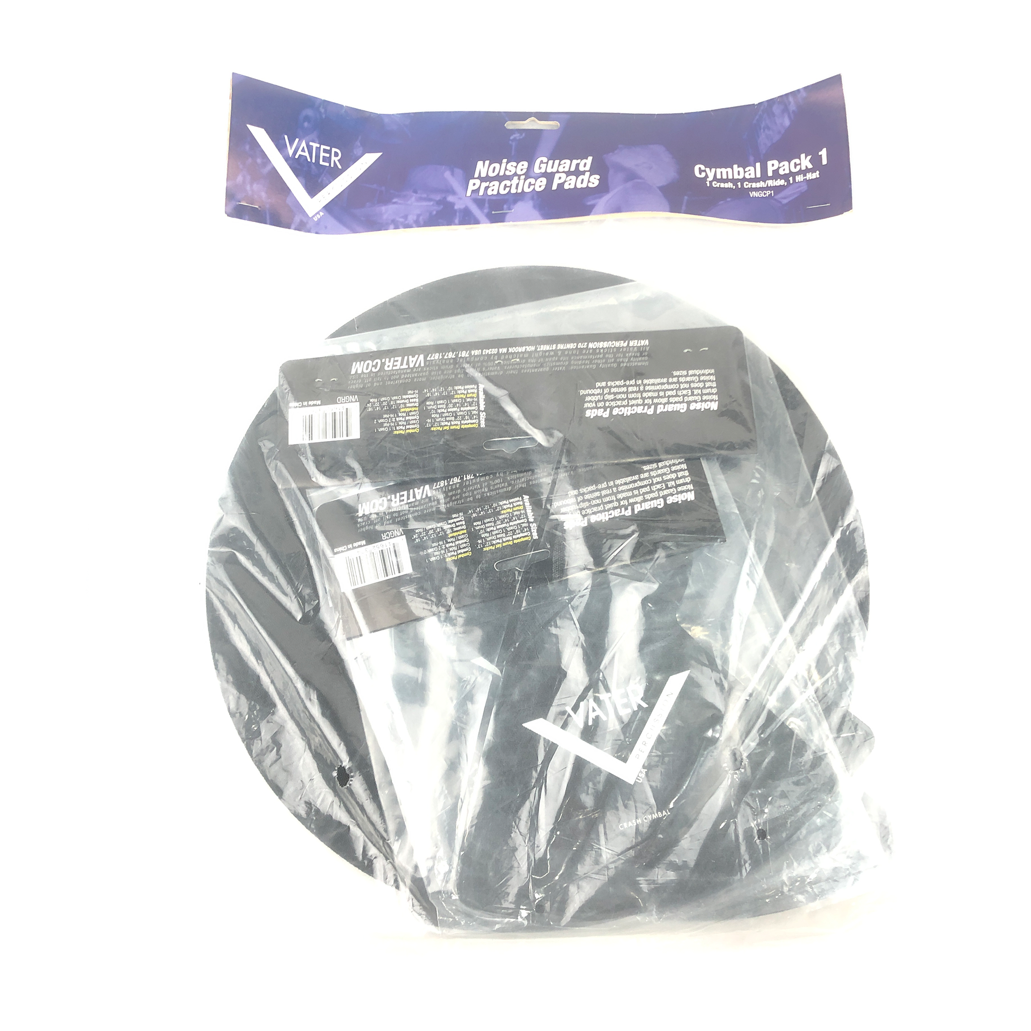 Vater VNGCP1 Noise Guard Drum Mute Cymbal Pack